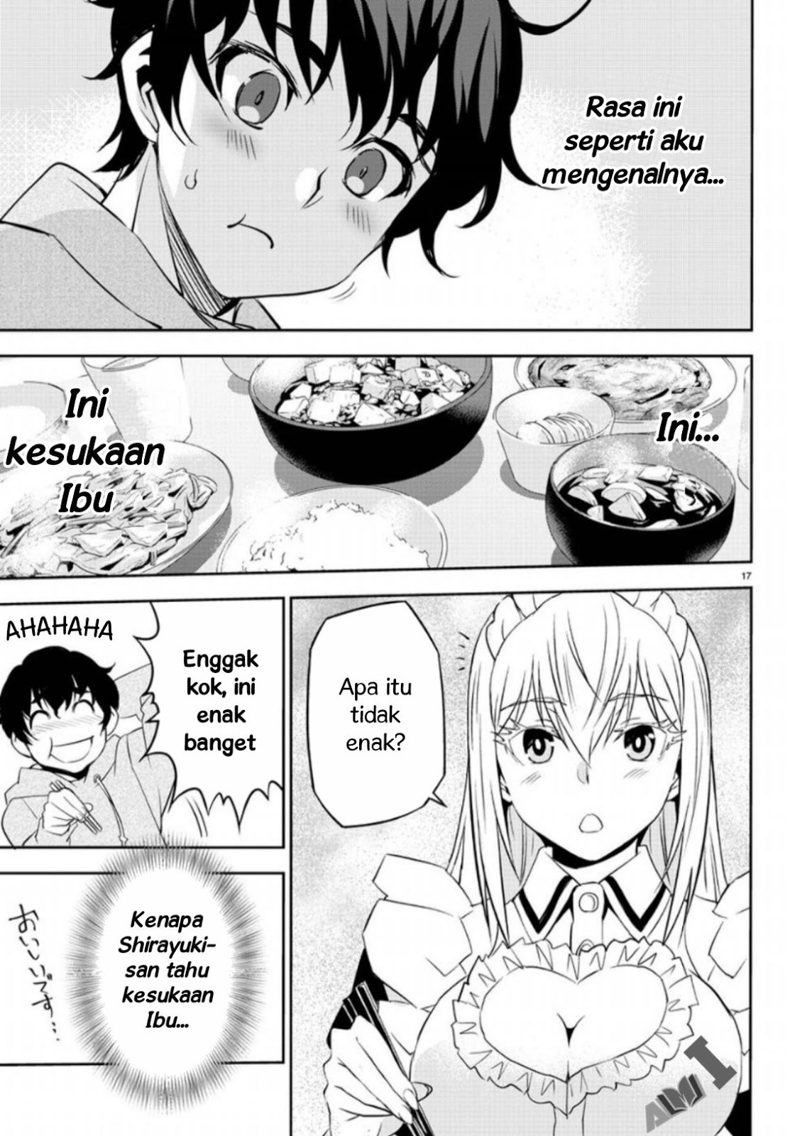 Oshikake Maid Shirayuki-san Chapter 01 Bahasa Indonesia