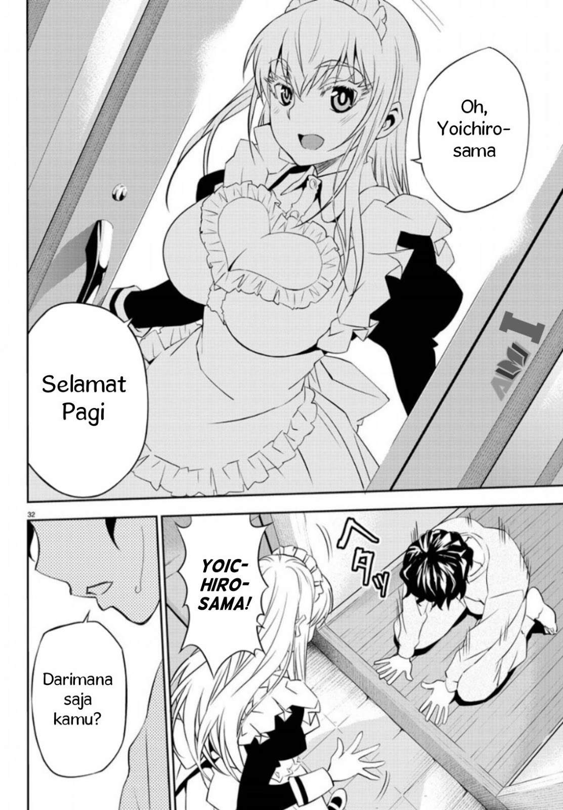 Oshikake Maid Shirayuki-san Chapter 01 Bahasa Indonesia