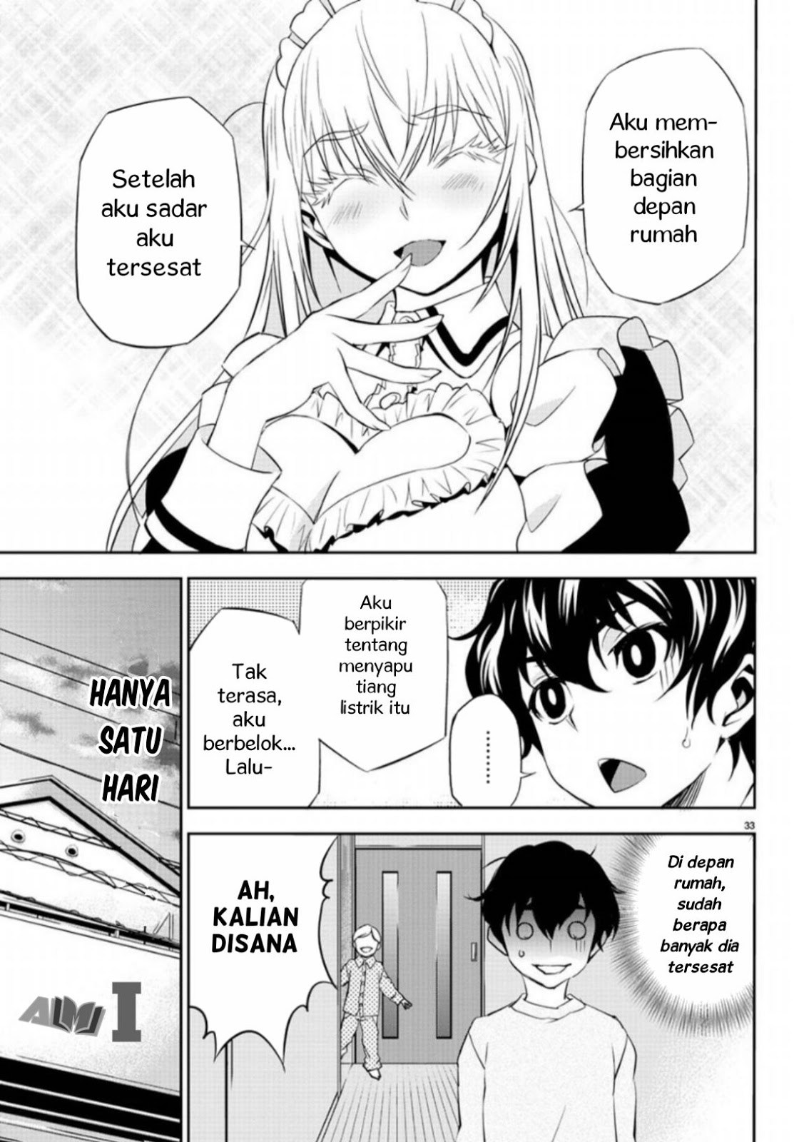 Oshikake Maid Shirayuki-san Chapter 01 Bahasa Indonesia