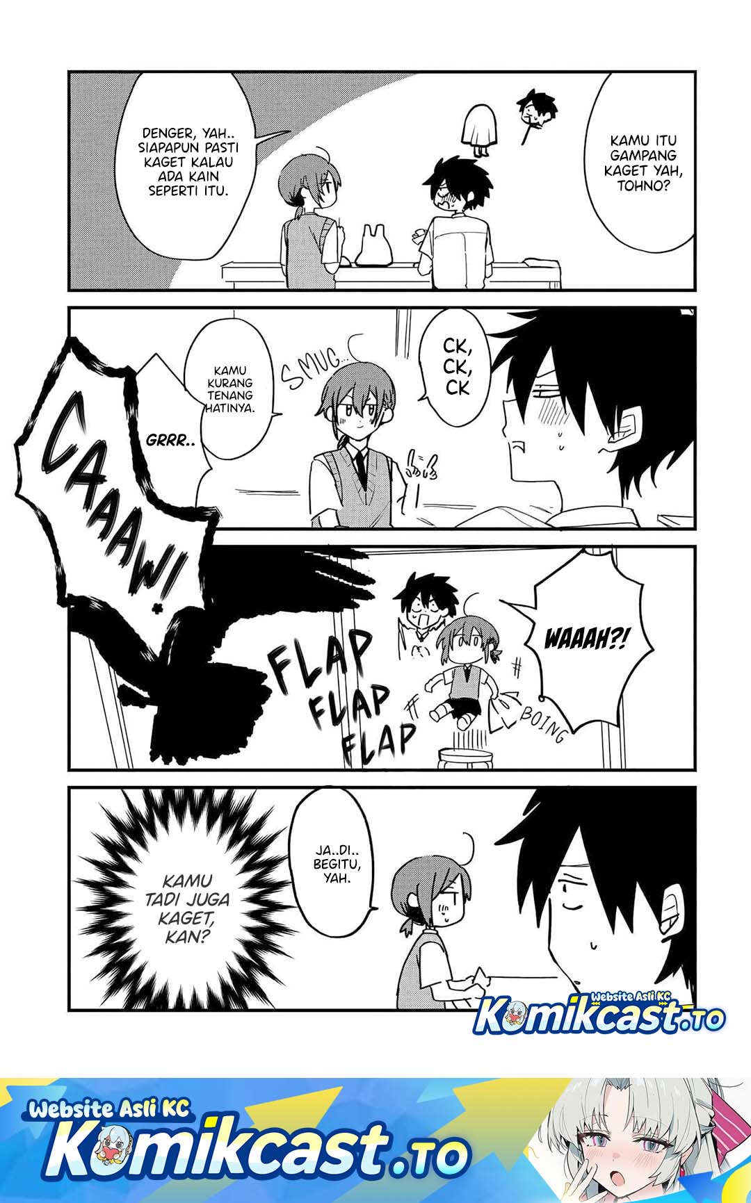 Osoraku Kanojo wa Ore no Aniki wo Neratteru Chapter 15.5 Bahasa Indonesia