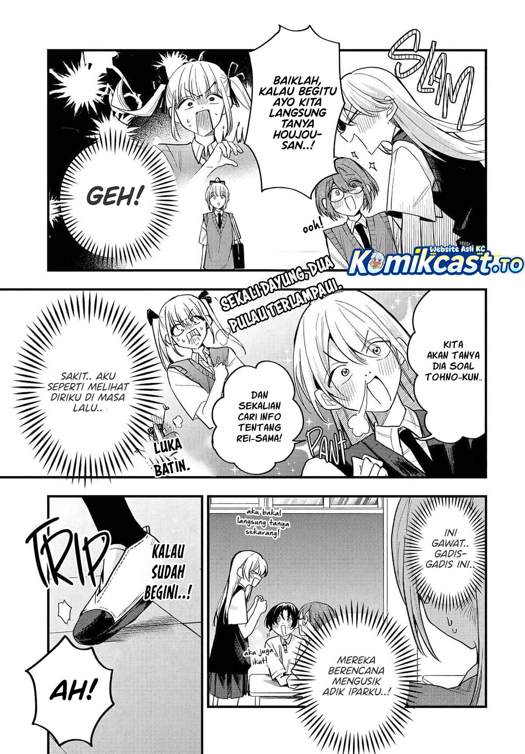 Osoraku Kanojo wa Ore no Aniki wo Neratteru Chapter 16 Bahasa Indonesia