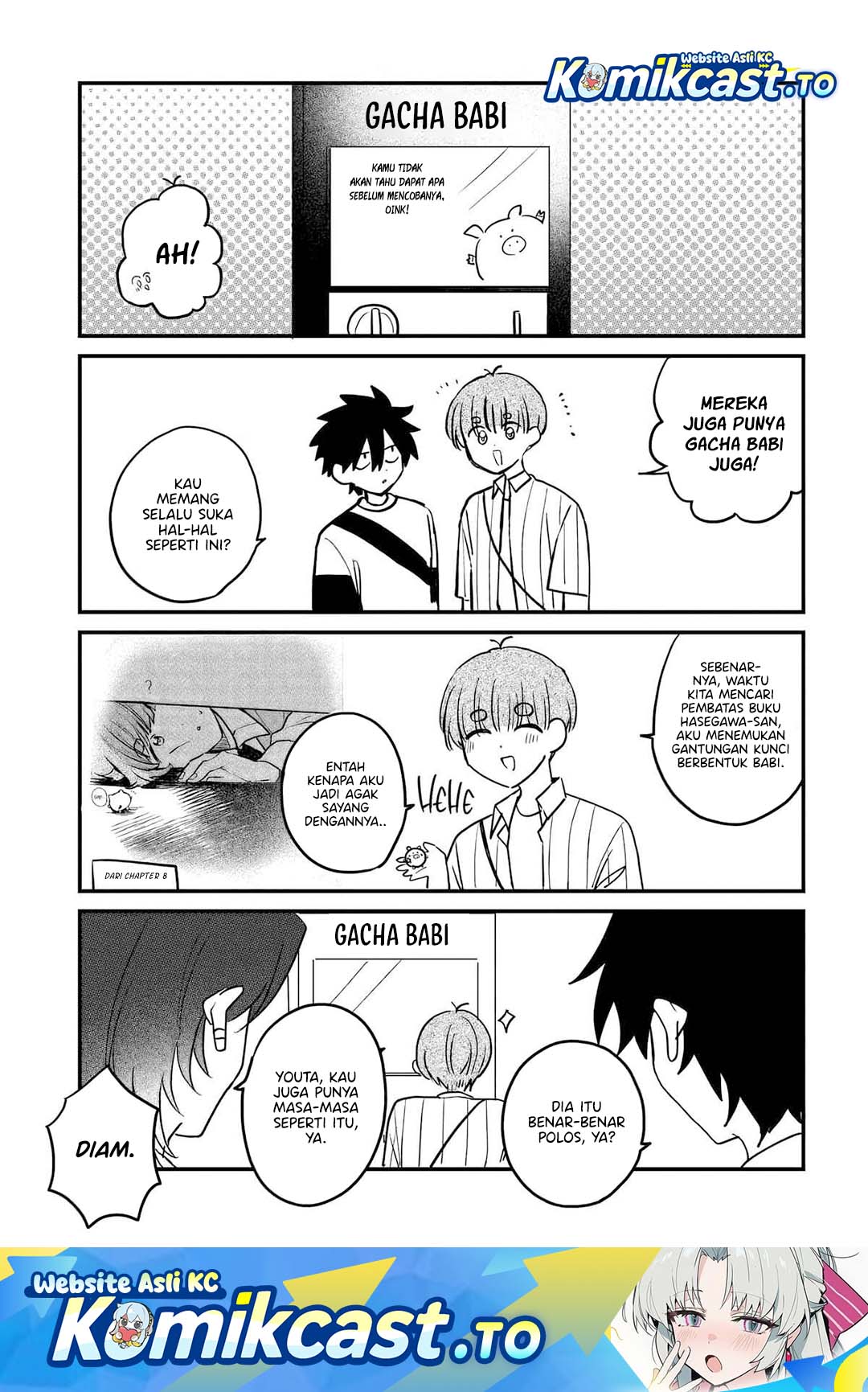 Osoraku Kanojo wa Ore no Aniki wo Neratteru Chapter 17.5 Bahasa Indonesia