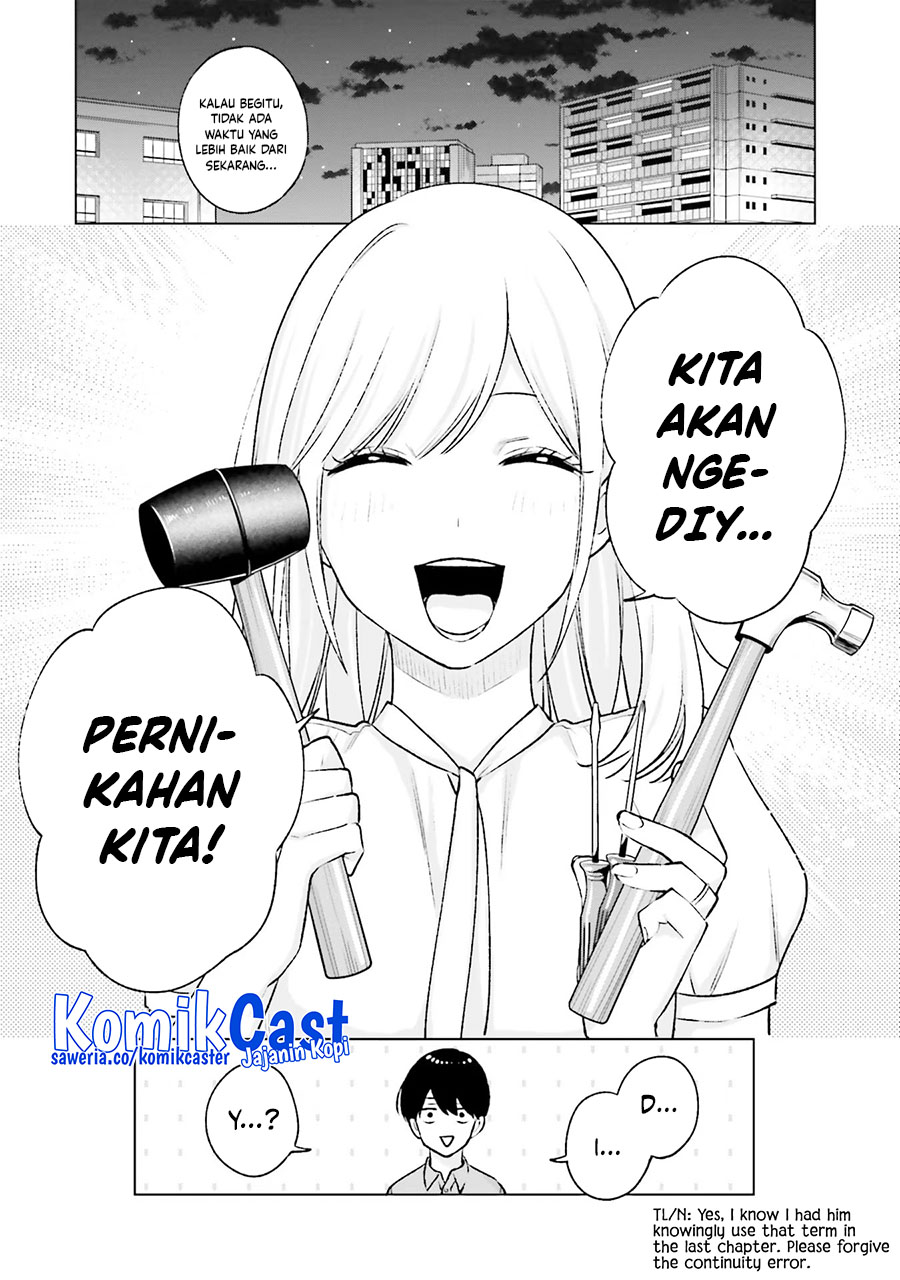 Otaku ni Otaku na Gal-Gurashi Chapter 20 Bahasa Indonesia
