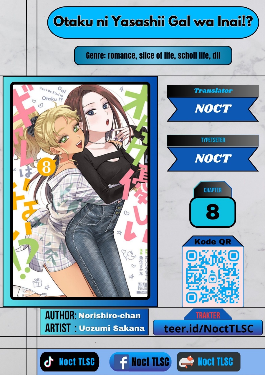 Otaku ni Yasashii Gal wa Inai!? Chapter 08 Bahasa Indonesia