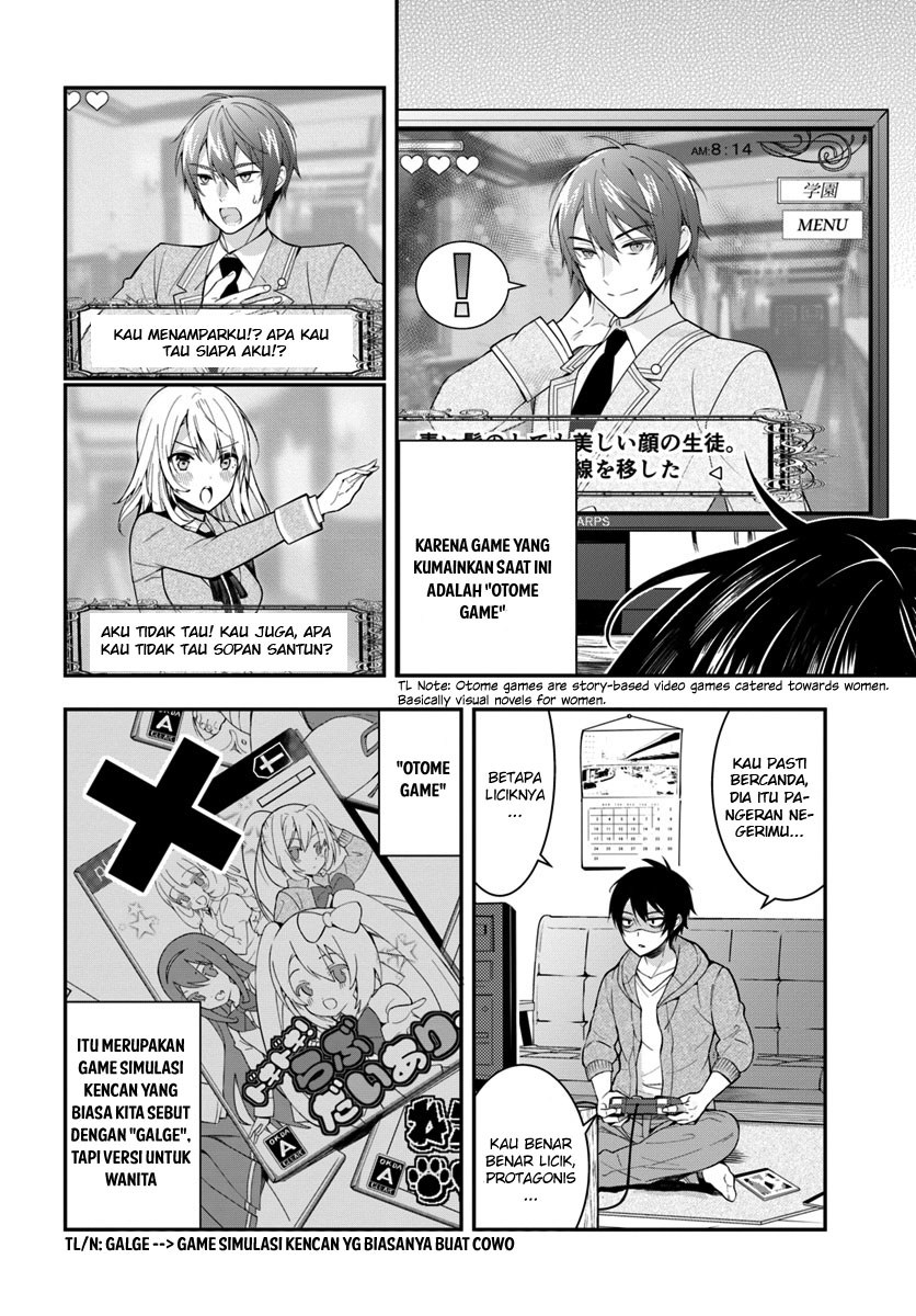 Otome Game Sekai wa Mob ni Kibishii Sekai Desu chapter 1