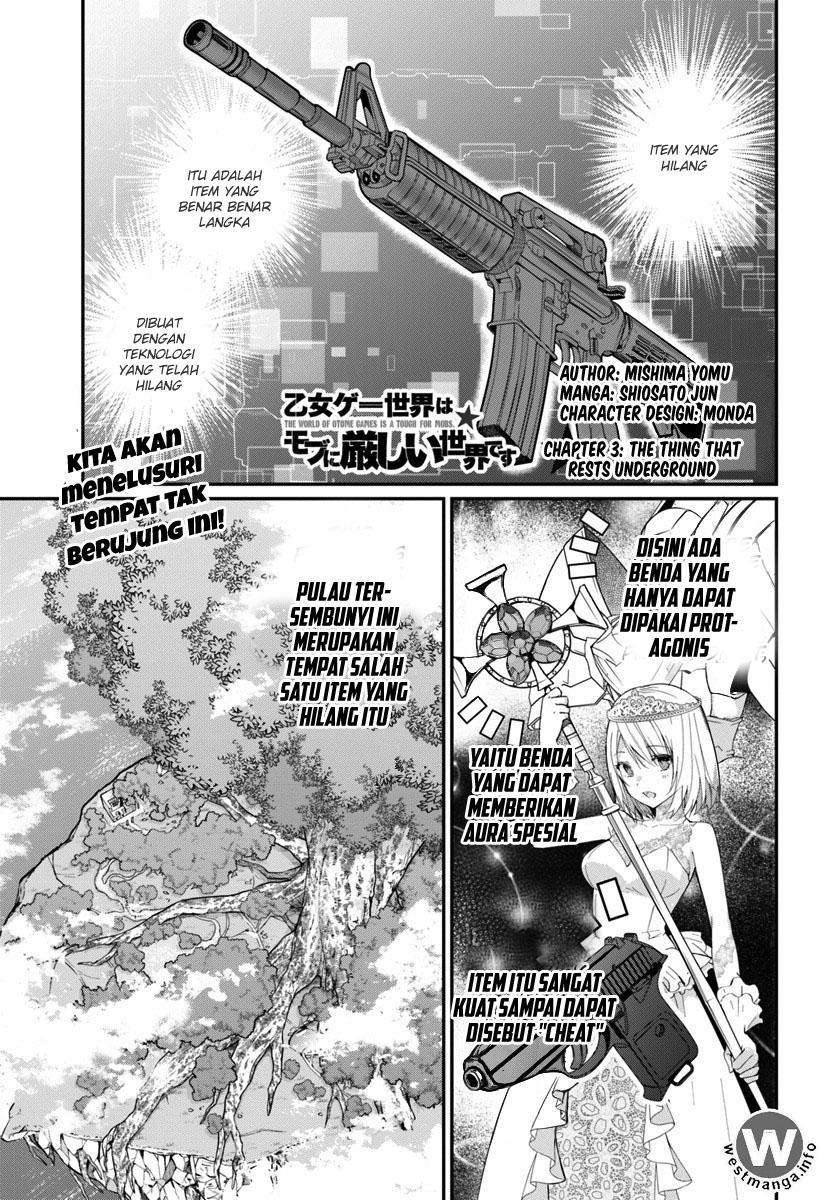 Otome Game Sekai wa Mob ni Kibishii Sekai Desu chapter 3