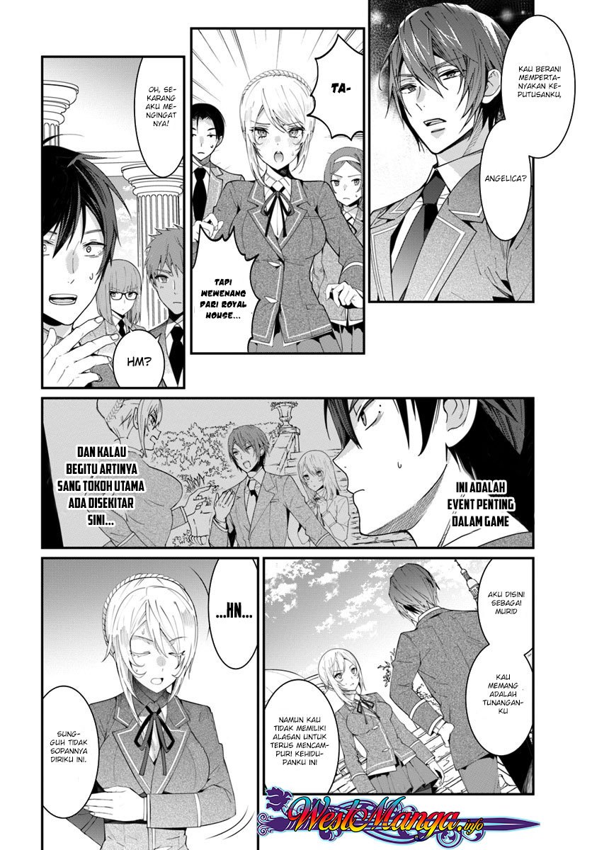 Otome Game Sekai wa Mob ni Kibishii Sekai Desu chapter 5