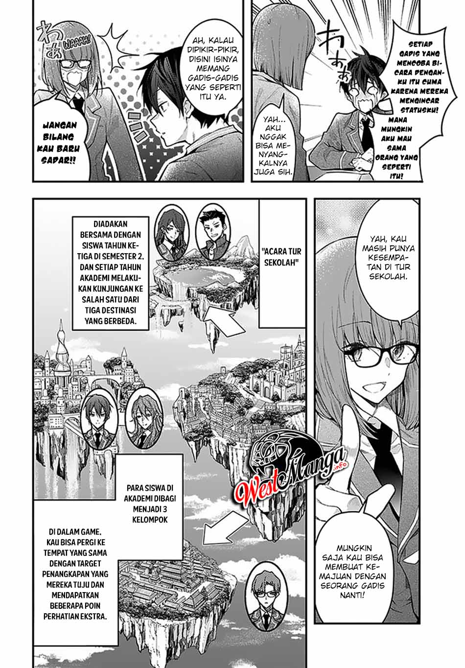 Otome Game Sekai wa Mob ni Kibishii Sekai Desu chapter 27
