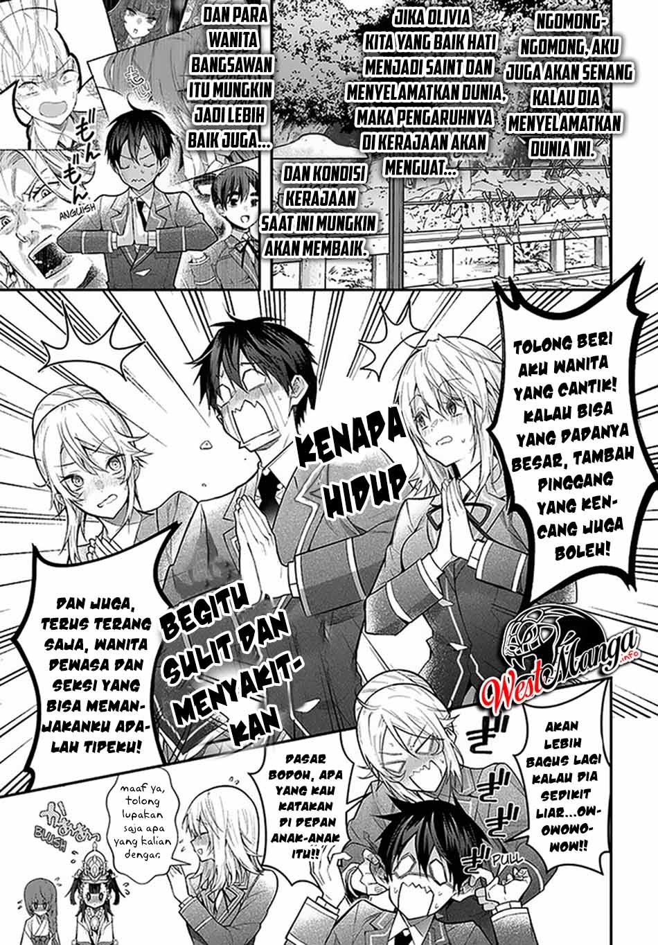 Otome Game Sekai wa Mob ni Kibishii Sekai Desu chapter 27