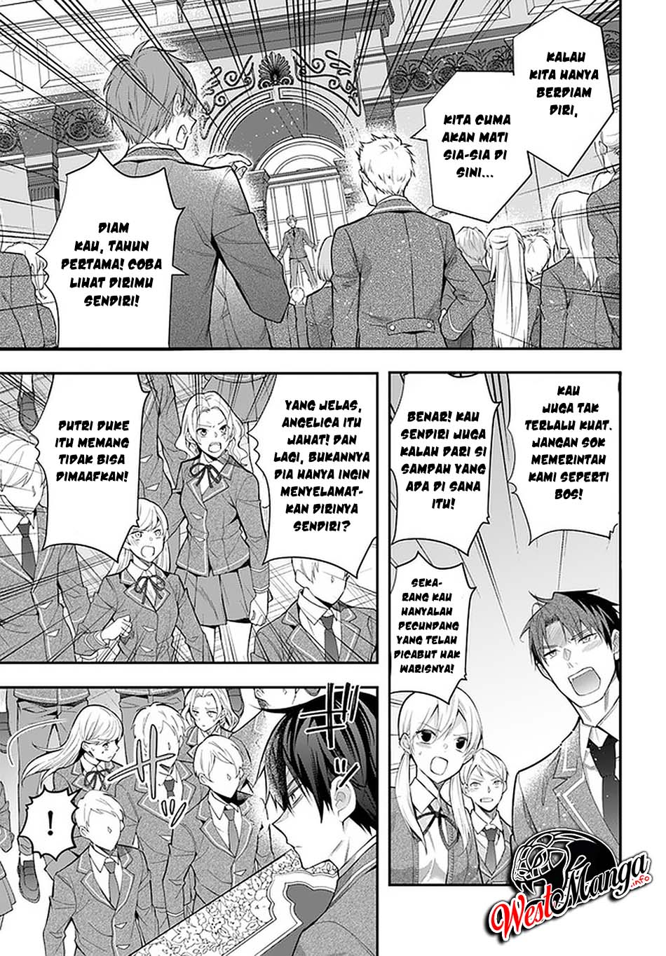 Otome Game Sekai wa Mob ni Kibishii Sekai Desu chapter 29