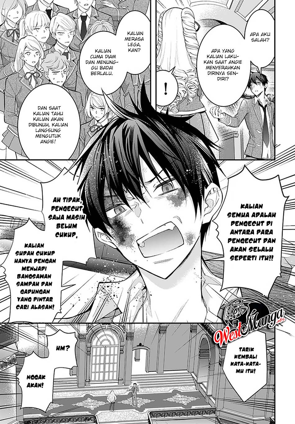 Otome Game Sekai wa Mob ni Kibishii Sekai Desu chapter 29