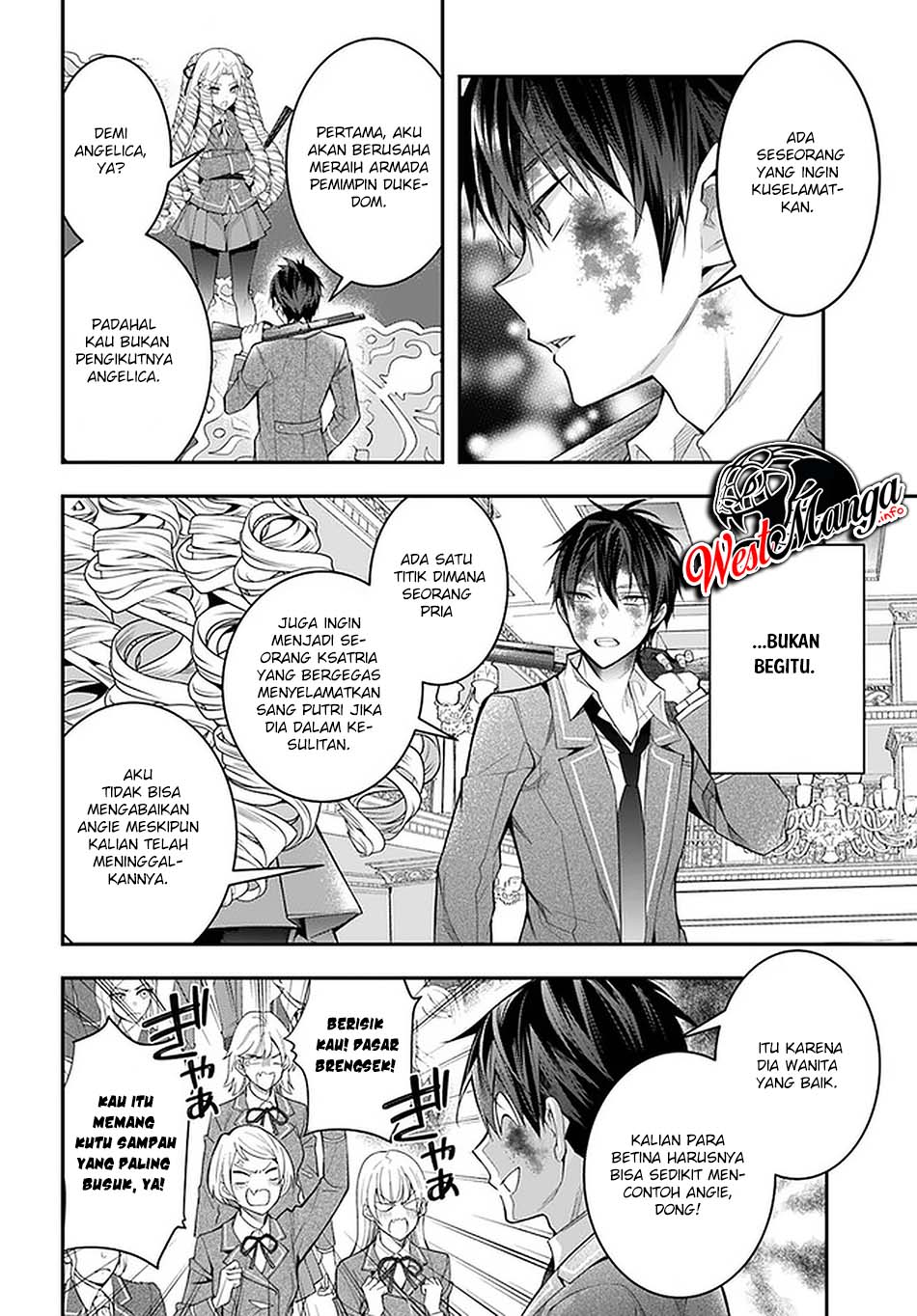 Otome Game Sekai wa Mob ni Kibishii Sekai Desu chapter 29