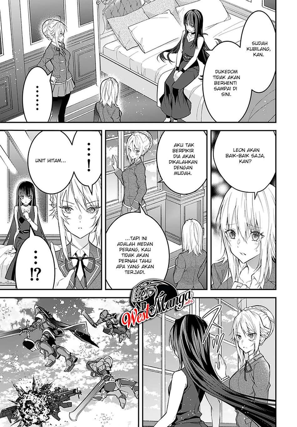 Otome Game Sekai wa Mob ni Kibishii Sekai Desu chapter 34