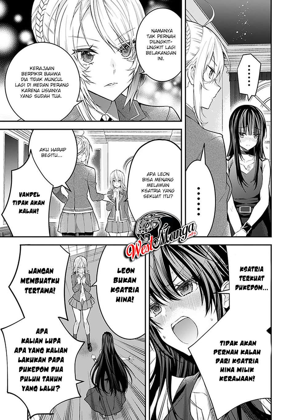 Otome Game Sekai wa Mob ni Kibishii Sekai Desu chapter 34