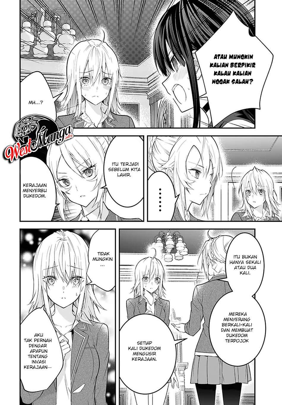 Otome Game Sekai wa Mob ni Kibishii Sekai Desu chapter 34