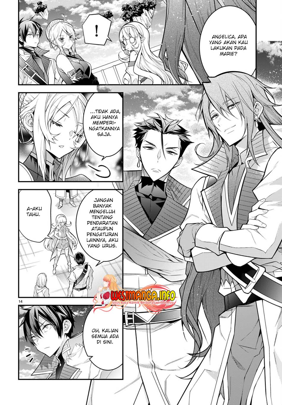 Otome Game Sekai wa Mob ni Kibishii Sekai Desu chapter 40