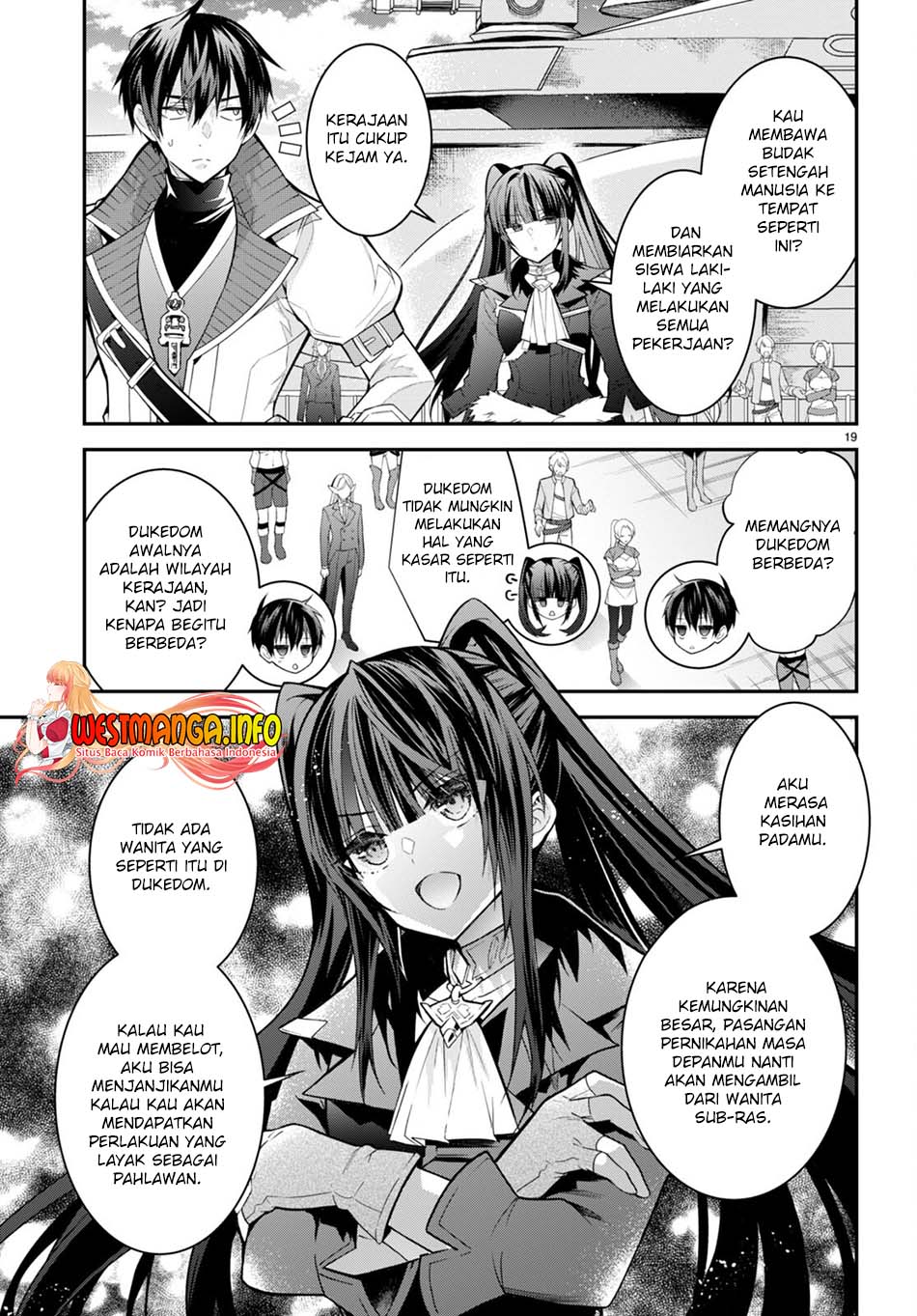 Otome Game Sekai wa Mob ni Kibishii Sekai Desu chapter 40