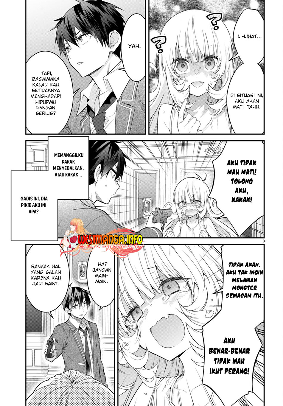 Otome Game Sekai wa Mob ni Kibishii Sekai Desu chapter 52