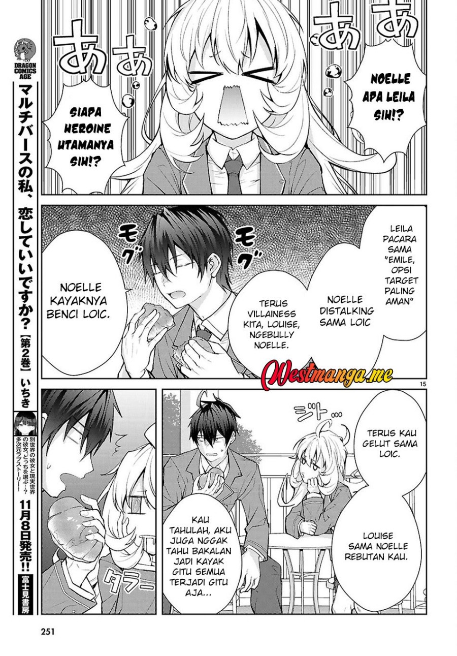Otome Game Sekai wa Mob ni Kibishii Sekai Desu chapter 72