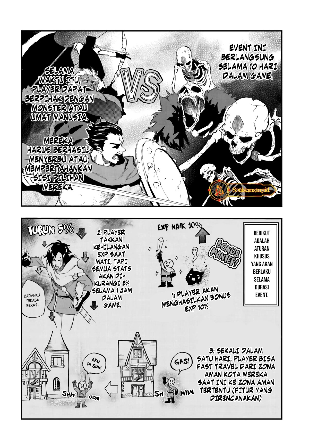 Ougon no Keikenchi Chapter 12 Bahasa Indonesia
