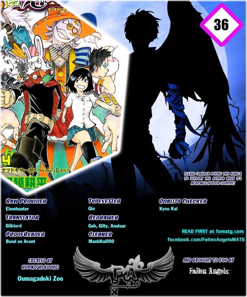 Oumagadoki Doubutsuen chapter 36