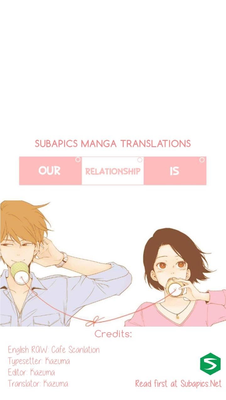 Our Relationship Is… Chapter 02