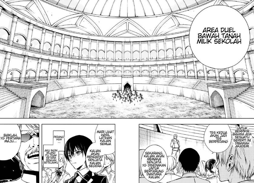 Ouritsu Mahou Gakuen no Saikasei: Slum Agari no Saikyou Mahoushi, Kizoku darake no Gakuen de Musou suru chapter 8