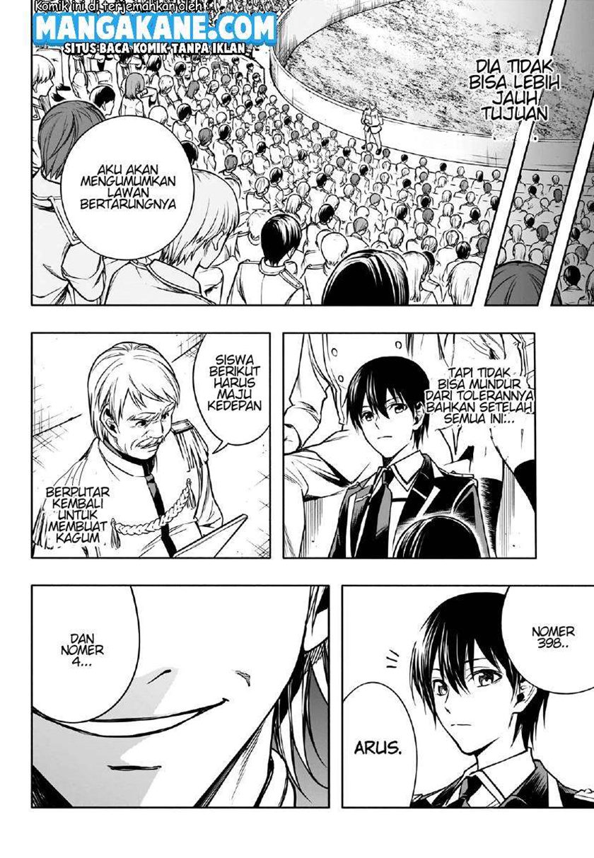 Ouritsu Mahou Gakuen no Saikasei: Slum Agari no Saikyou Mahoushi, Kizoku darake no Gakuen de Musou suru chapter 8