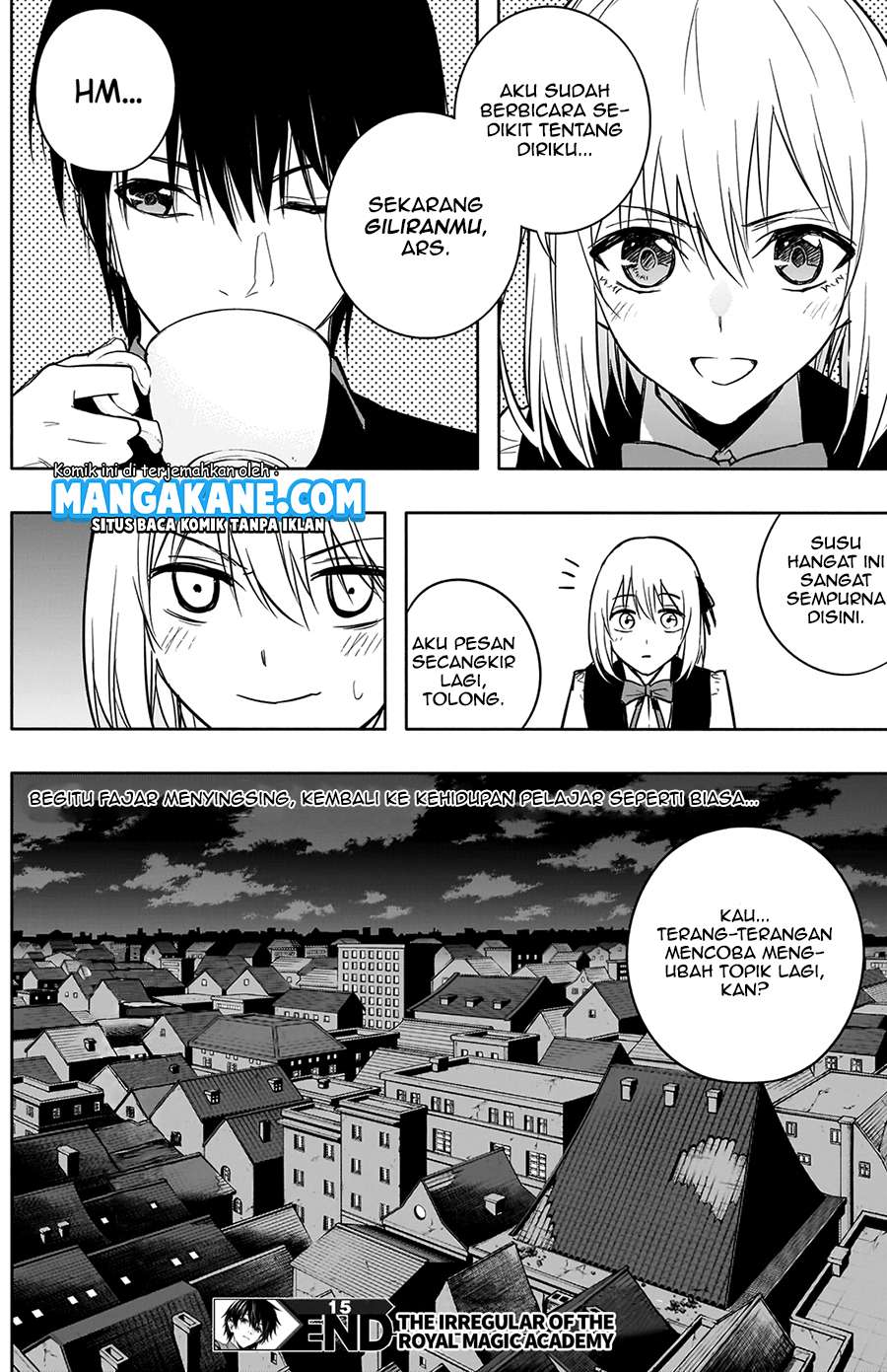 Ouritsu Mahou Gakuen no Saikasei: Slum Agari no Saikyou Mahoushi, Kizoku darake no Gakuen de Musou suru chapter 15