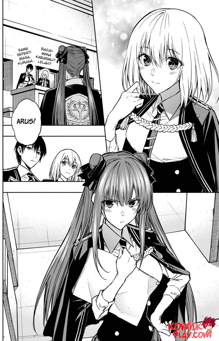 Ouritsu Mahou Gakuen no Saikasei: Slum Agari no Saikyou Mahoushi, Kizoku darake no Gakuen de Musou suru chapter 31