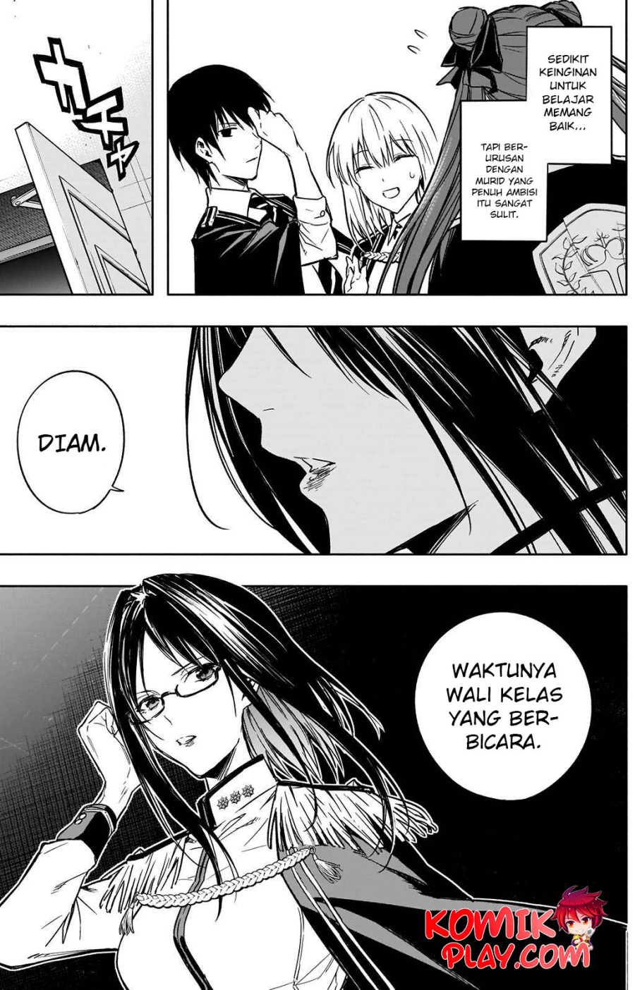 Ouritsu Mahou Gakuen no Saikasei: Slum Agari no Saikyou Mahoushi, Kizoku darake no Gakuen de Musou suru chapter 31
