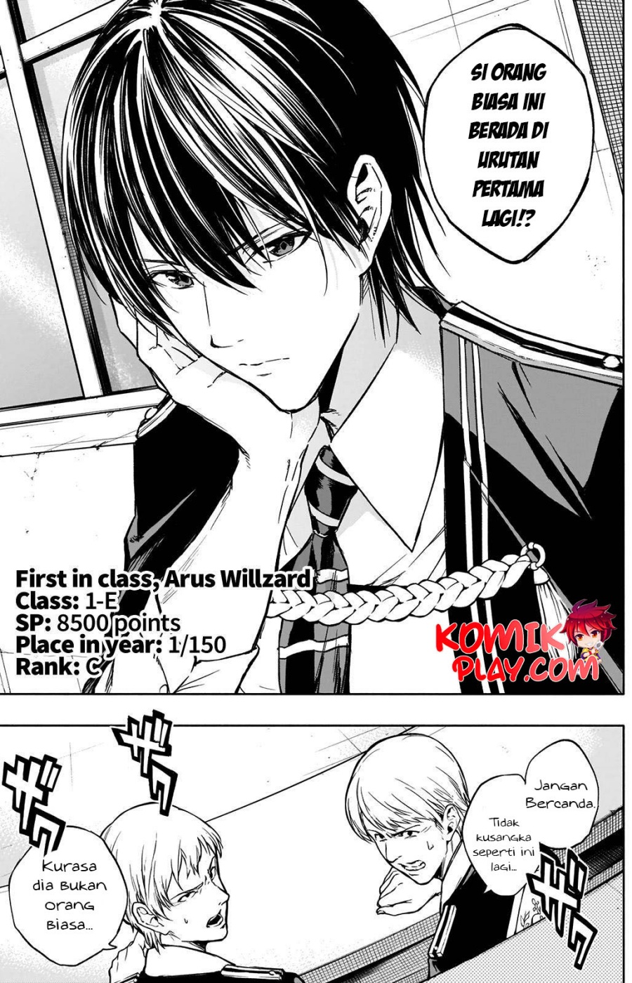 Ouritsu Mahou Gakuen no Saikasei: Slum Agari no Saikyou Mahoushi, Kizoku darake no Gakuen de Musou suru chapter 31