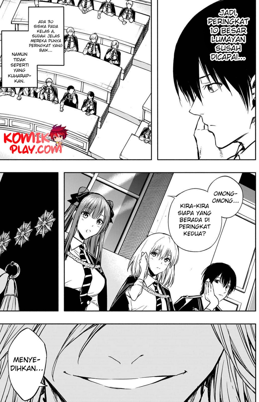 Ouritsu Mahou Gakuen no Saikasei: Slum Agari no Saikyou Mahoushi, Kizoku darake no Gakuen de Musou suru chapter 31