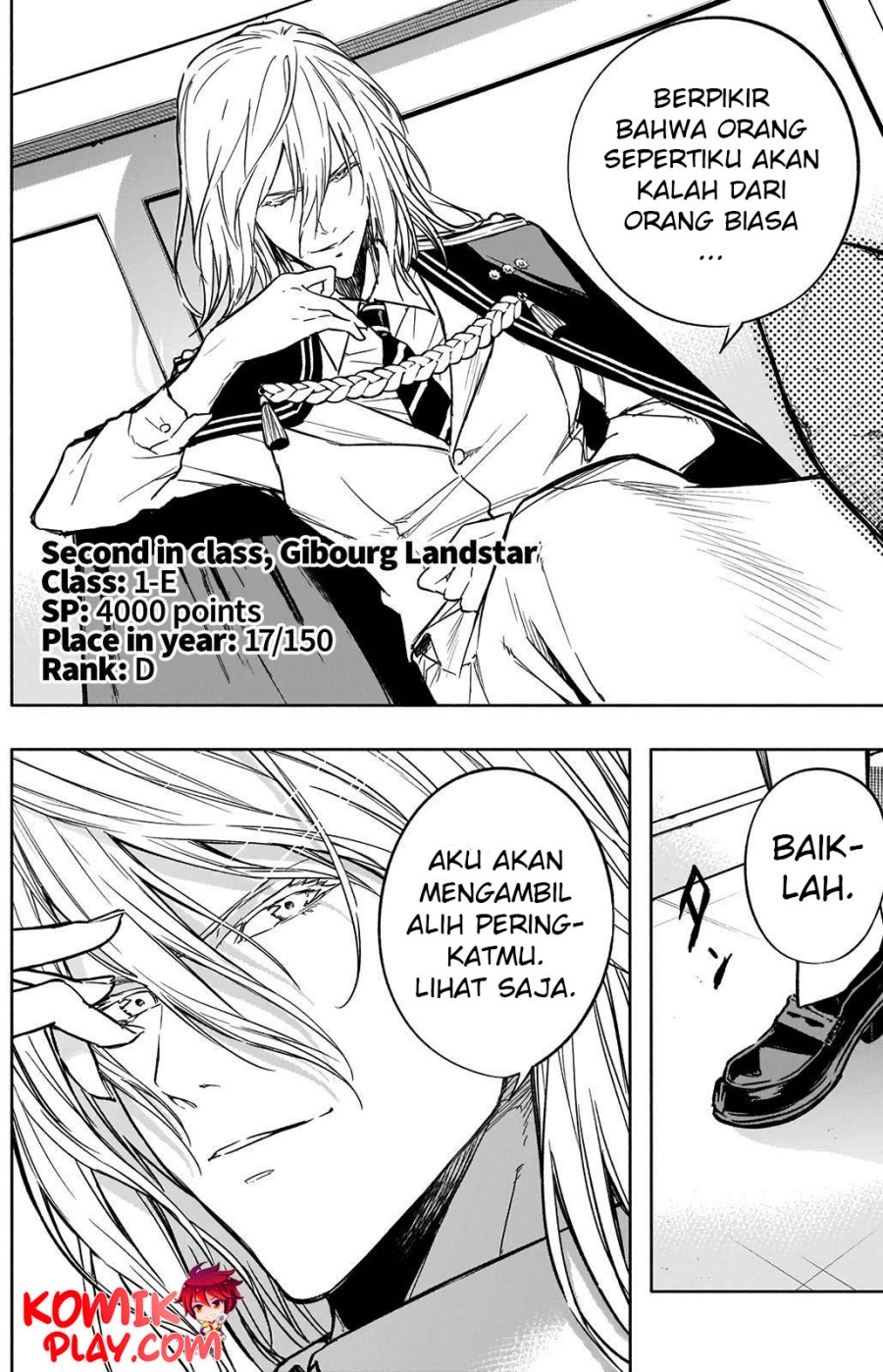 Ouritsu Mahou Gakuen no Saikasei: Slum Agari no Saikyou Mahoushi, Kizoku darake no Gakuen de Musou suru chapter 31