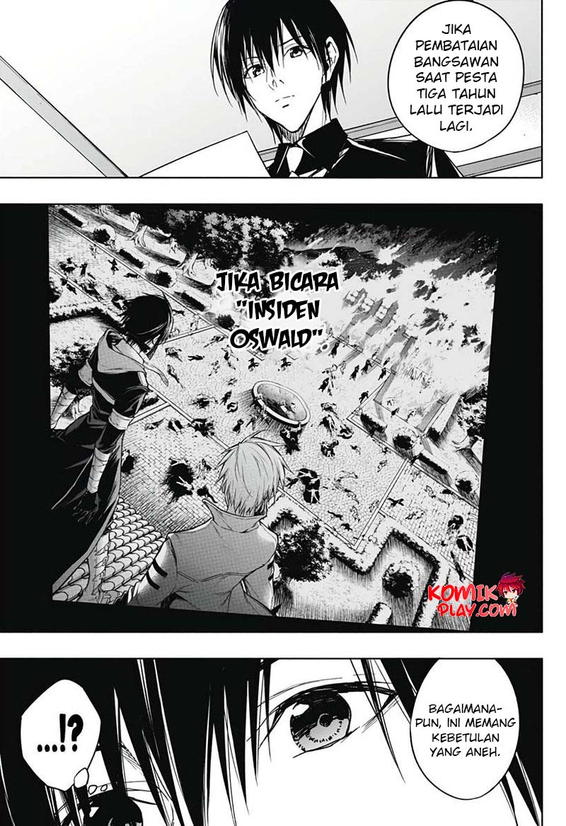 Ouritsu Mahou Gakuen no Saikasei: Slum Agari no Saikyou Mahoushi, Kizoku darake no Gakuen de Musou suru Chapter 43 Bahasa Indonesia