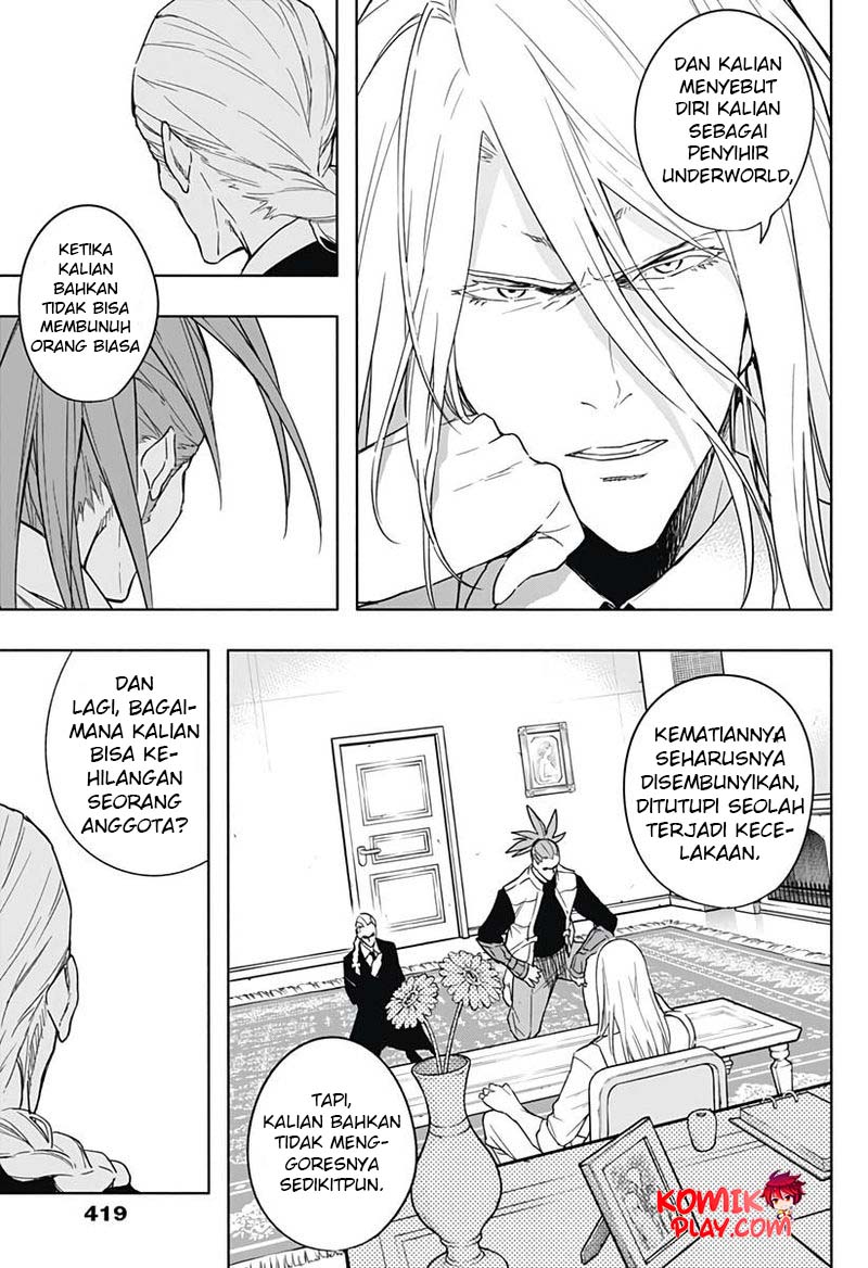 Ouritsu Mahou Gakuen no Saikasei: Slum Agari no Saikyou Mahoushi, Kizoku darake no Gakuen de Musou suru Chapter 43 Bahasa Indonesia