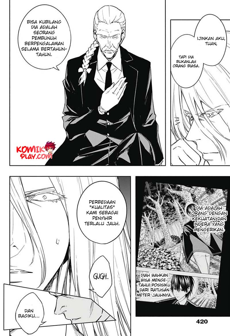 Ouritsu Mahou Gakuen no Saikasei: Slum Agari no Saikyou Mahoushi, Kizoku darake no Gakuen de Musou suru Chapter 43 Bahasa Indonesia