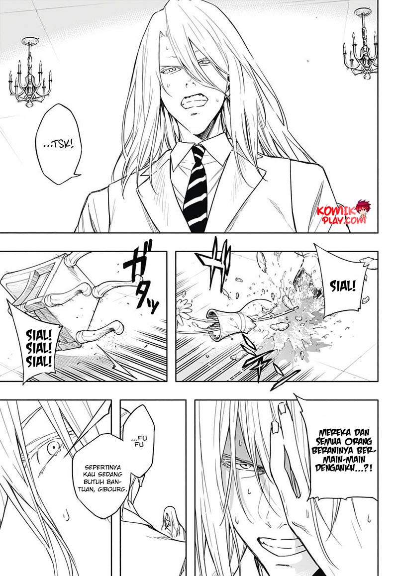 Ouritsu Mahou Gakuen no Saikasei: Slum Agari no Saikyou Mahoushi, Kizoku darake no Gakuen de Musou suru Chapter 43 Bahasa Indonesia