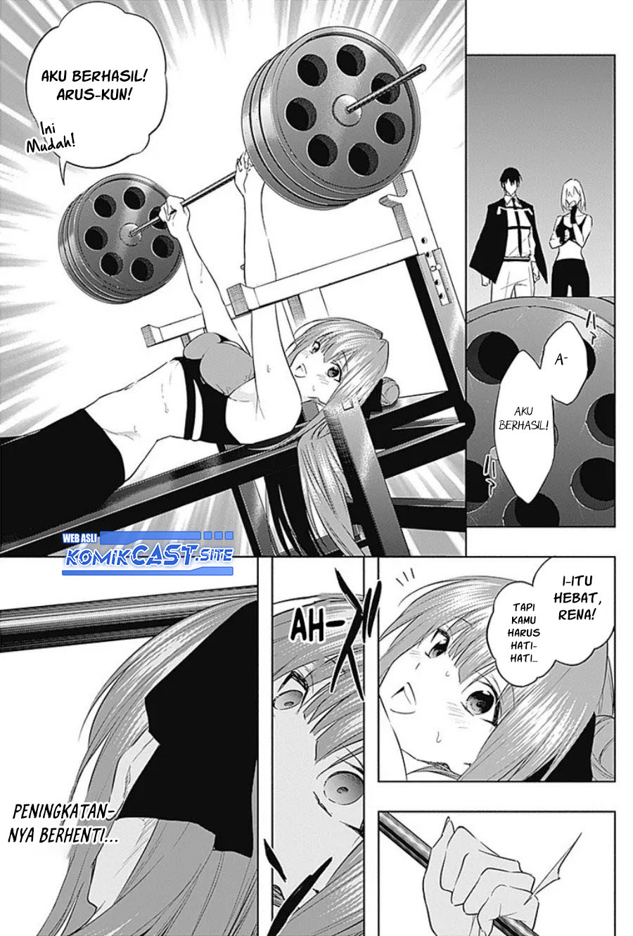 Ouritsu Mahou Gakuen no Saikasei: Slum Agari no Saikyou Mahoushi, Kizoku darake no Gakuen de Musou suru Chapter 57 Bahasa Indonesia