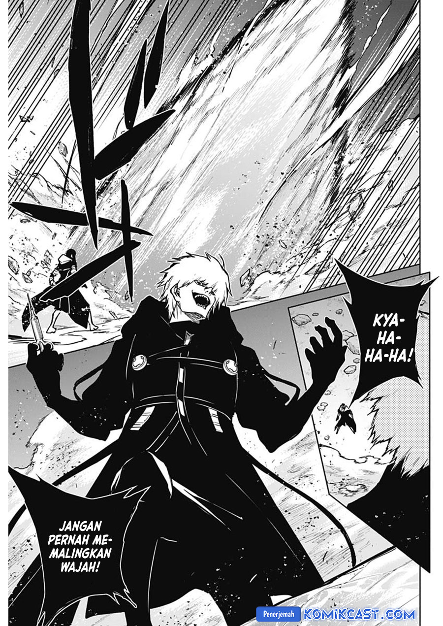 Ouritsu Mahou Gakuen no Saikasei: Slum Agari no Saikyou Mahoushi, Kizoku darake no Gakuen de Musou suru chapter 102