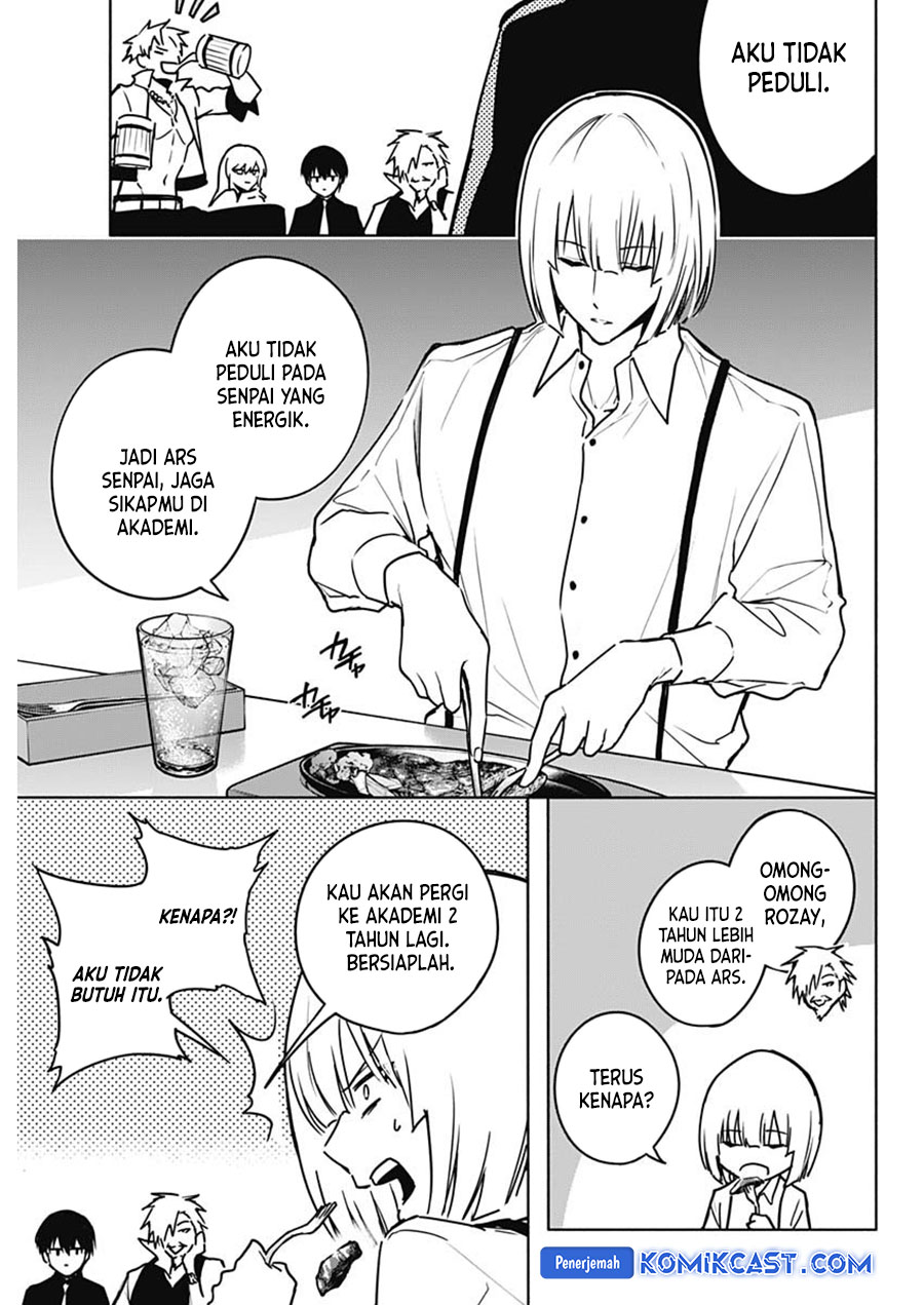 Ouritsu Mahou Gakuen no Saikasei: Slum Agari no Saikyou Mahoushi, Kizoku darake no Gakuen de Musou suru chapter 111