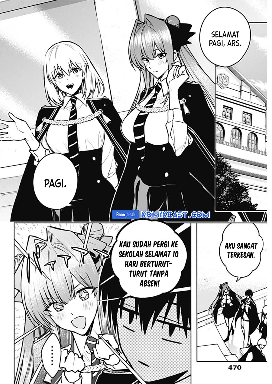 Ouritsu Mahou Gakuen no Saikasei: Slum Agari no Saikyou Mahoushi, Kizoku darake no Gakuen de Musou suru chapter 111