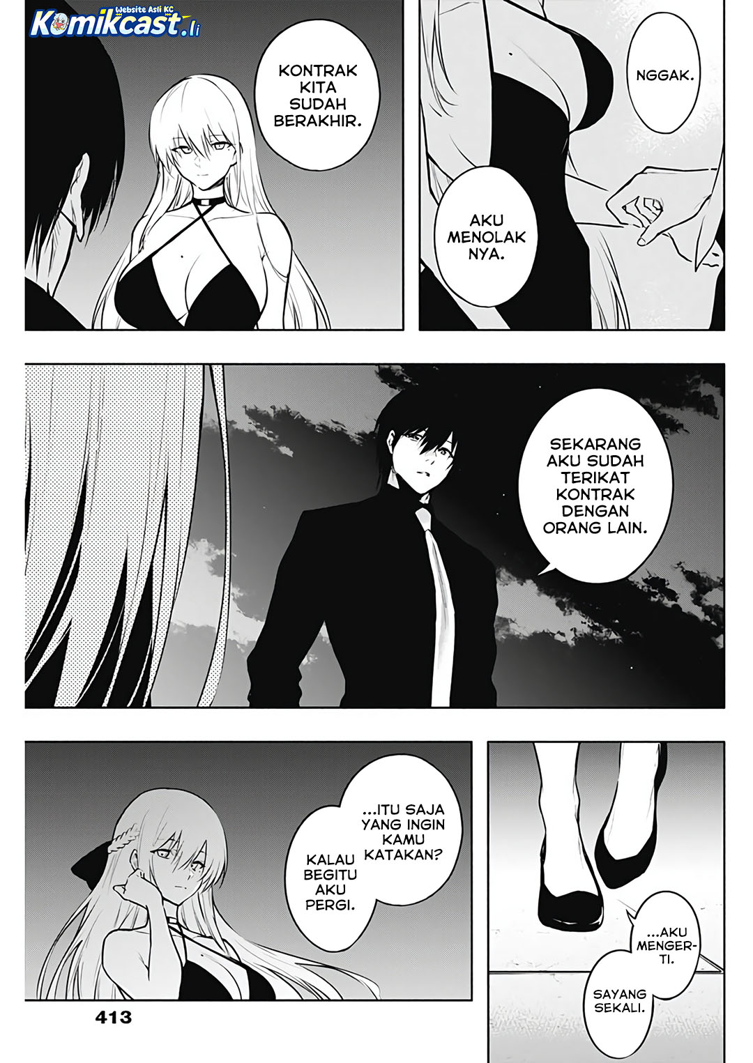 Ouritsu Mahou Gakuen no Saikasei: Slum Agari no Saikyou Mahoushi, Kizoku darake no Gakuen de Musou suru Chapter 130 Bahasa Indonesia