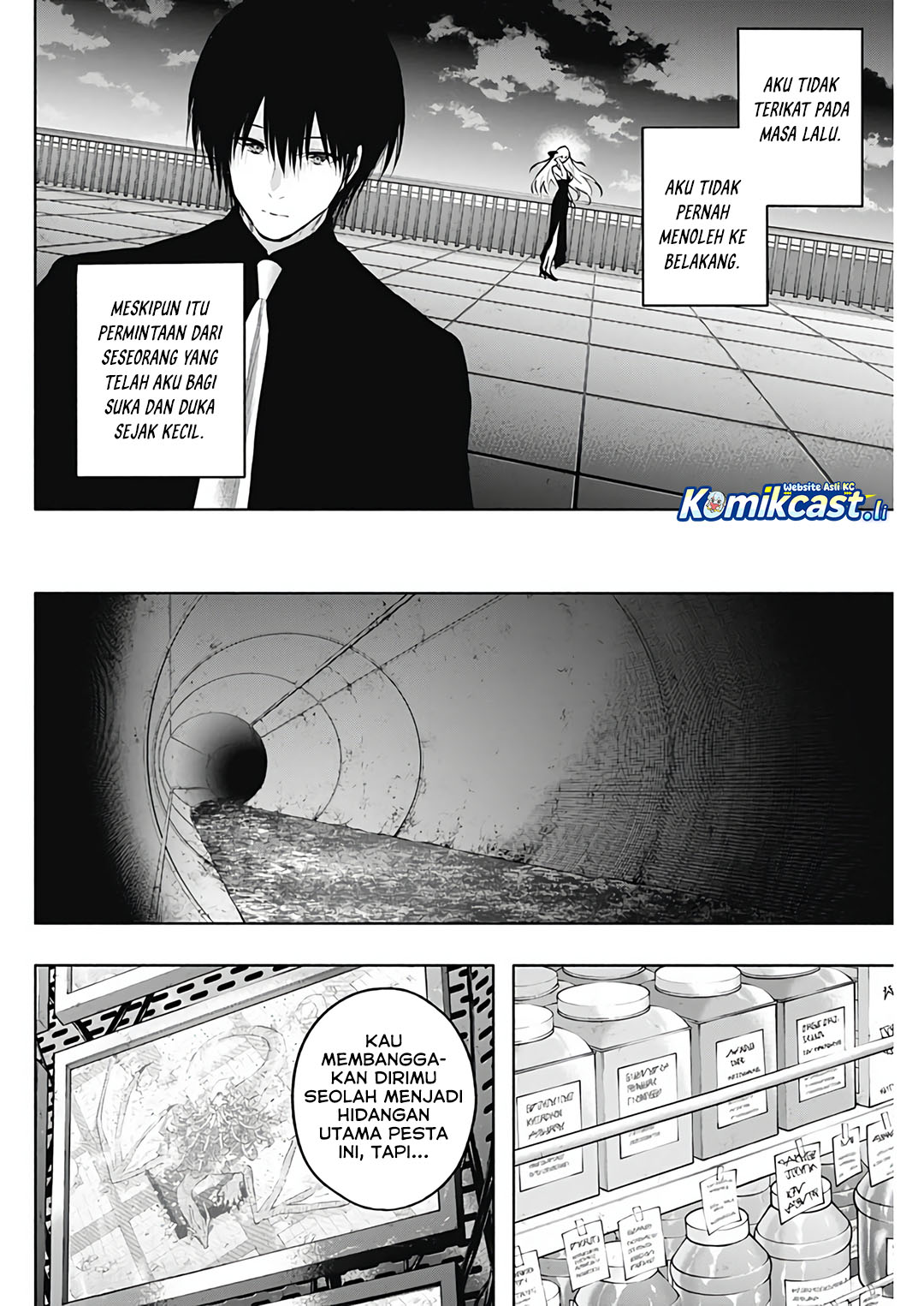 Ouritsu Mahou Gakuen no Saikasei: Slum Agari no Saikyou Mahoushi, Kizoku darake no Gakuen de Musou suru Chapter 130 Bahasa Indonesia