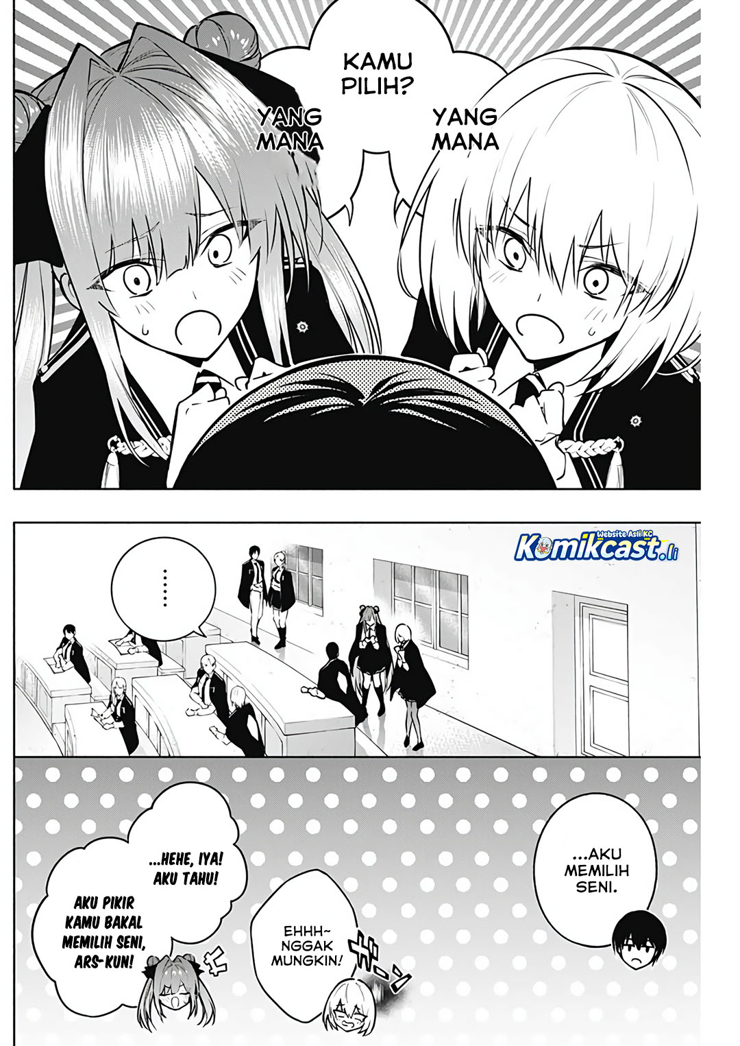 Ouritsu Mahou Gakuen no Saikasei: Slum Agari no Saikyou Mahoushi, Kizoku darake no Gakuen de Musou suru chapter 131