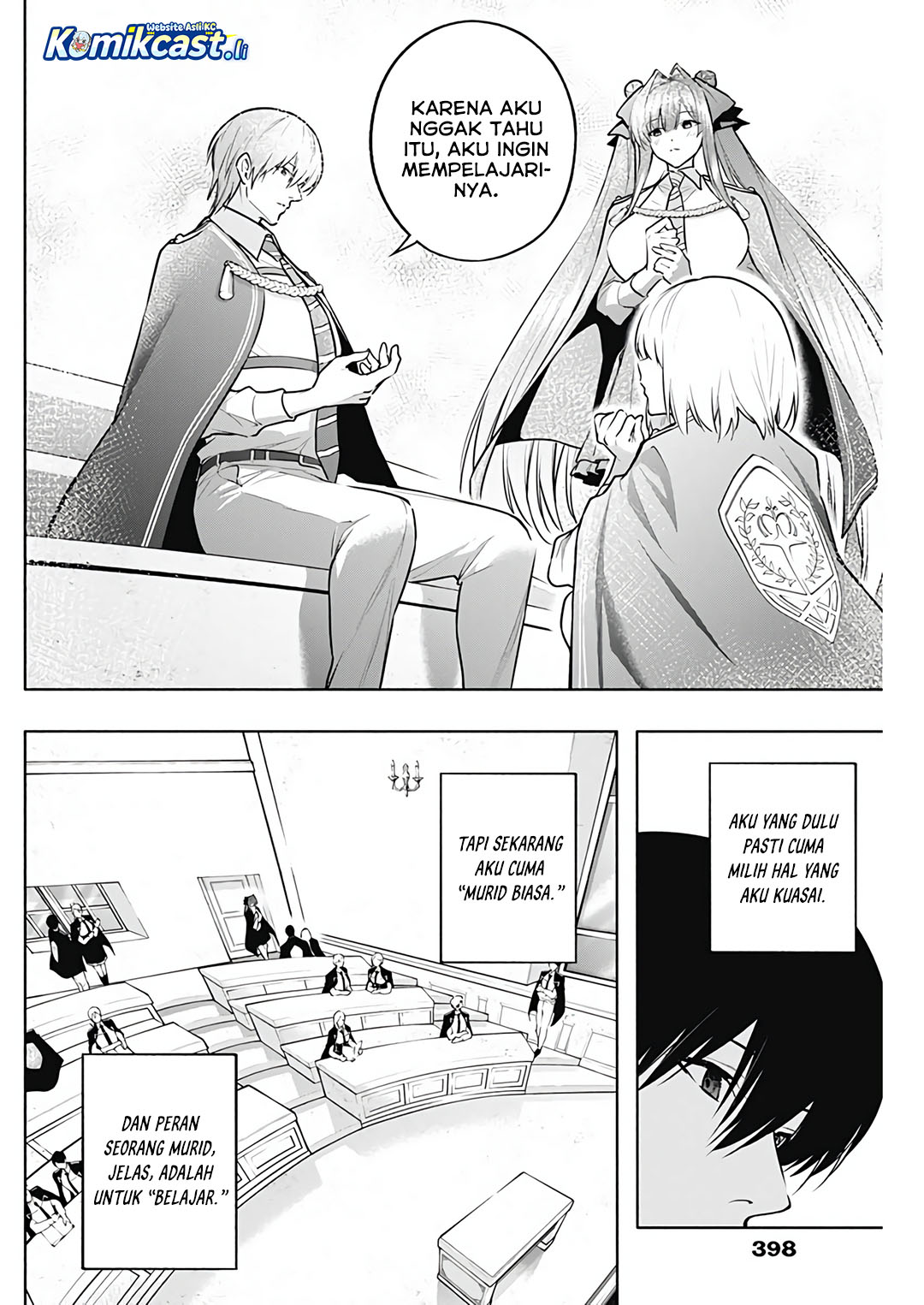 Ouritsu Mahou Gakuen no Saikasei: Slum Agari no Saikyou Mahoushi, Kizoku darake no Gakuen de Musou suru chapter 131