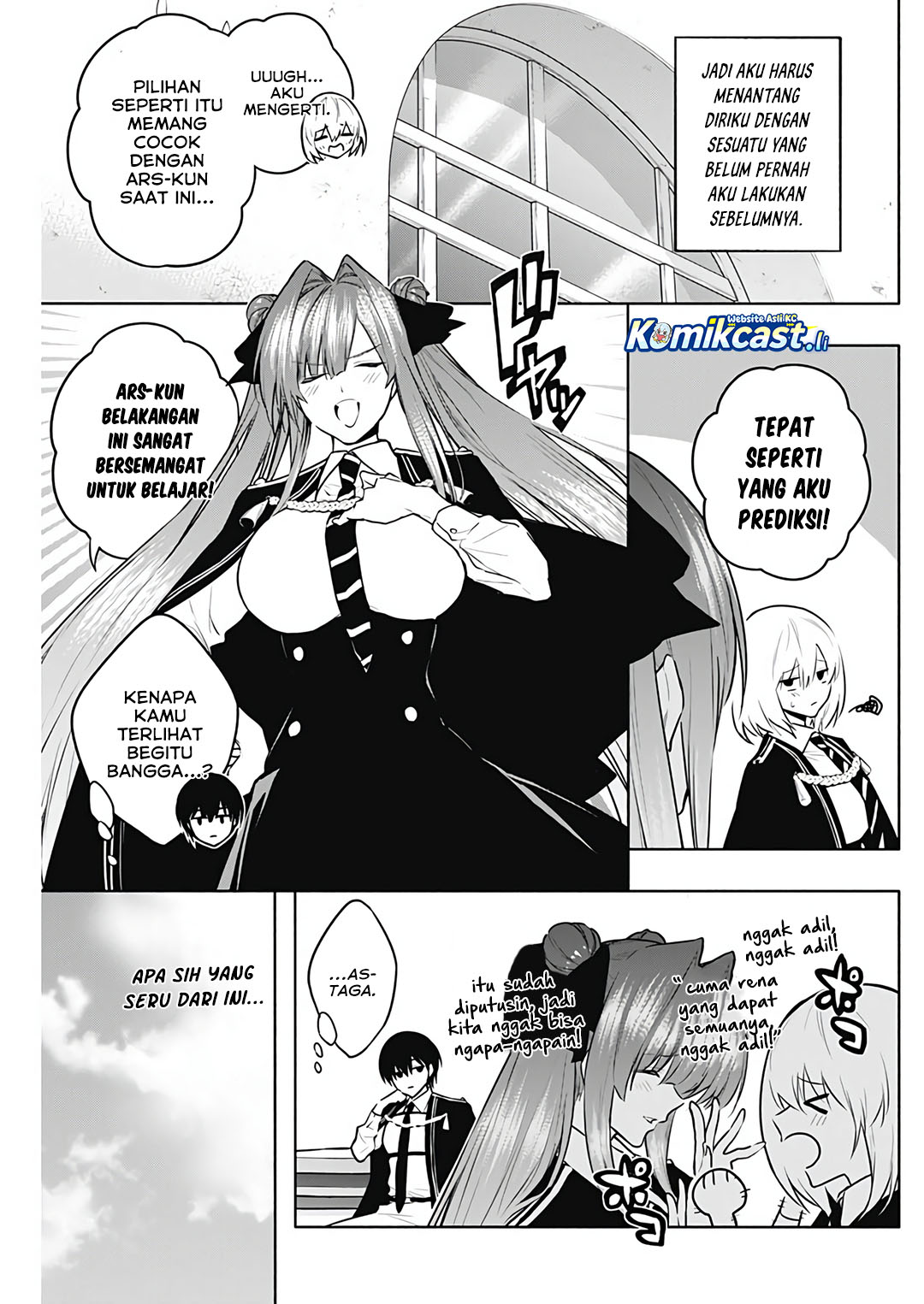 Ouritsu Mahou Gakuen no Saikasei: Slum Agari no Saikyou Mahoushi, Kizoku darake no Gakuen de Musou suru chapter 131