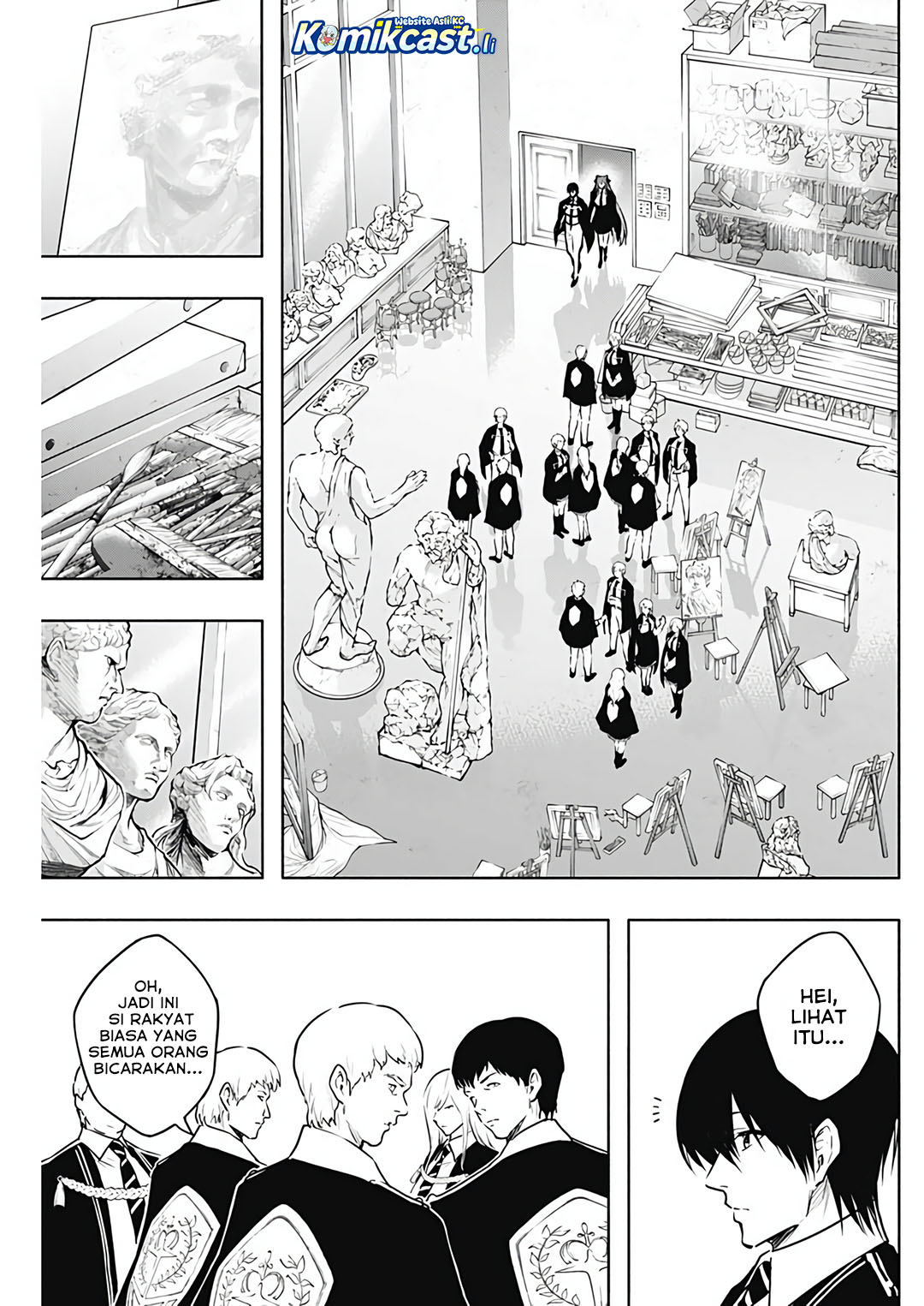 Ouritsu Mahou Gakuen no Saikasei: Slum Agari no Saikyou Mahoushi, Kizoku darake no Gakuen de Musou suru chapter 131