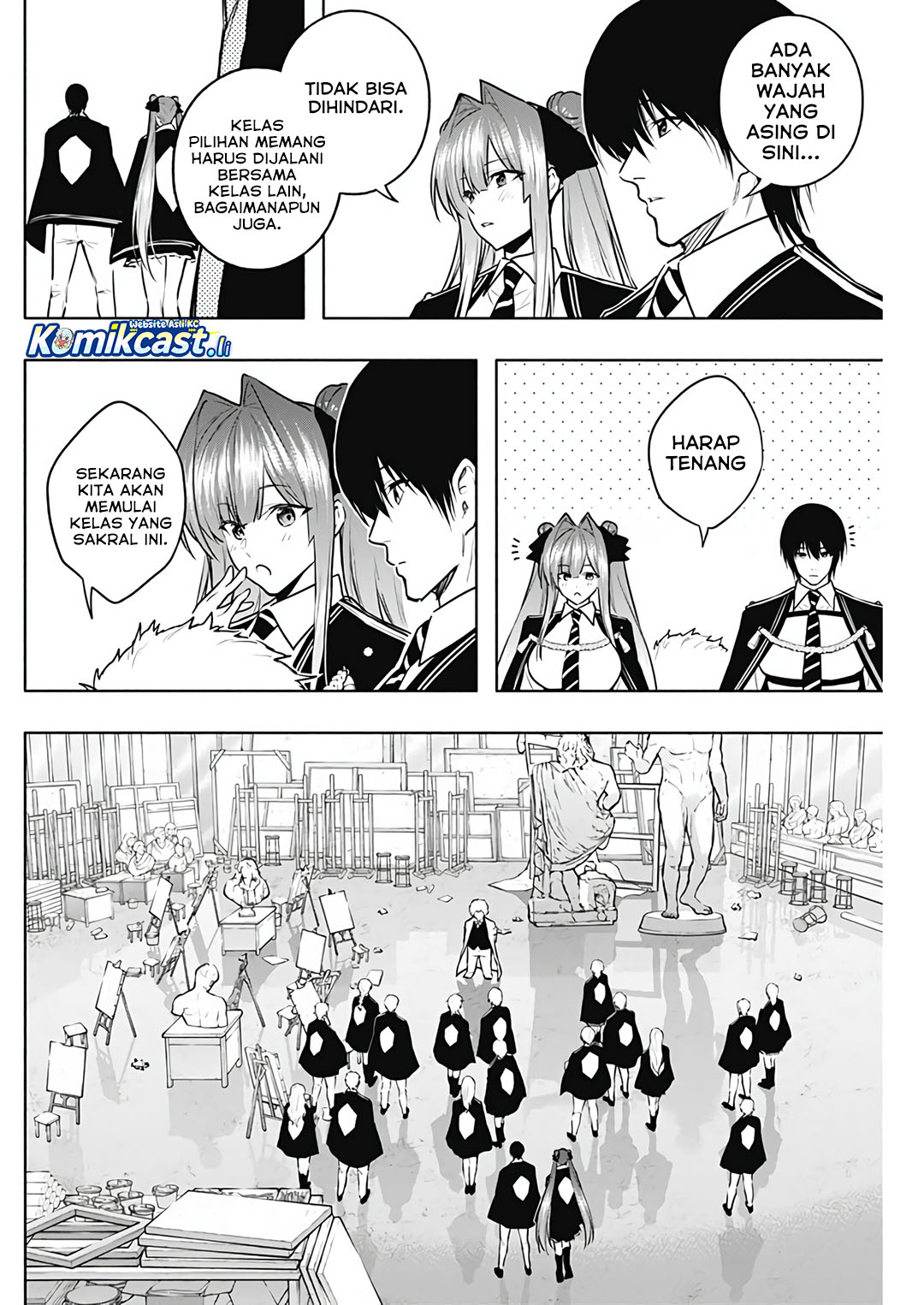 Ouritsu Mahou Gakuen no Saikasei: Slum Agari no Saikyou Mahoushi, Kizoku darake no Gakuen de Musou suru chapter 131