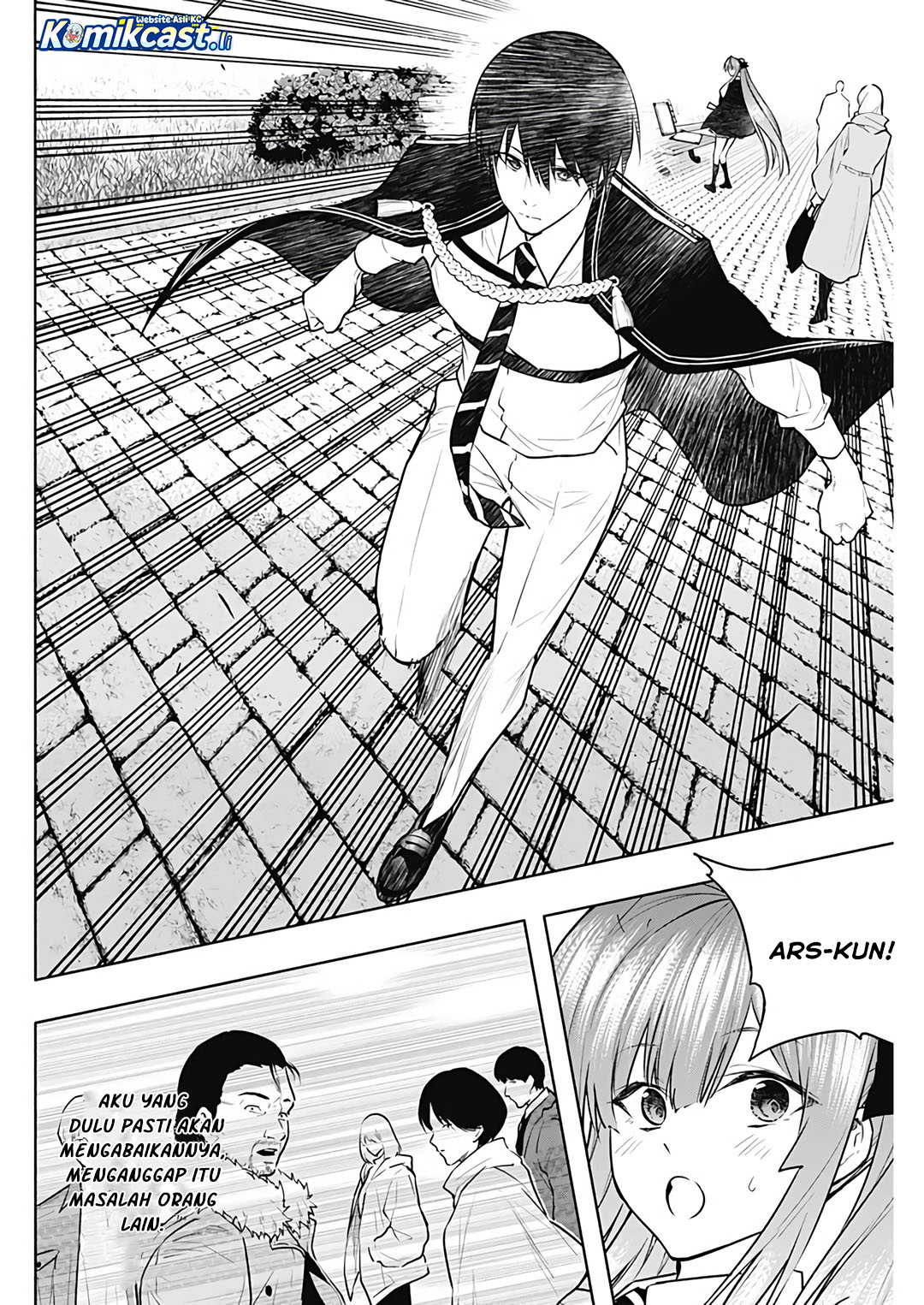 Ouritsu Mahou Gakuen no Saikasei: Slum Agari no Saikyou Mahoushi, Kizoku darake no Gakuen de Musou suru Chapter 132 Bahasa Indonesia